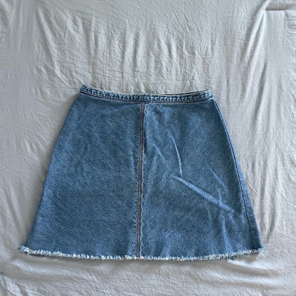 GAP KIDS Blue Denim A-Line‎ Skirt